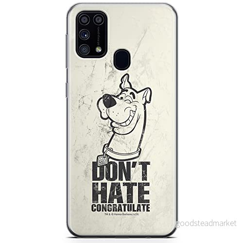 ERT GROUP mobiltelefonfodral för Samsung M31 originalt och officiellt licensierat Scooby Doo mönster 011 optimalt anpassad till formen på mobiltelefonen, fodral tillverkad av TPU plast 5904805482427