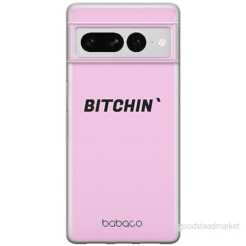 ERT GROUP mobiltelefonfodral för Google PIXEL 7 PRO originalt och officiellt licensierat Babaco mönster 90's Girl 011 optimalt anpassad till formen på mobiltelefonen, fodral tillverkad av TPU plast 5905795167530