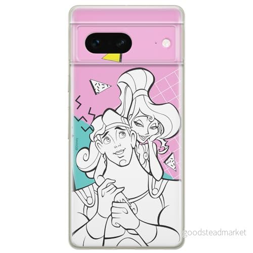 ERT GROUP mobiltelefonfodral för Google PIXEL 7 originalt och officiellt licensierat Disney mönster Hercules 002 optimalt anpassad till formen på mobiltelefonen, fodral tillverkad av TPU plast 5905795156602