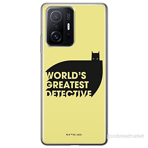 ERT GROUP mobiltelefonfodral för Xiaomi 11T 5G / PRO originalt och officiellt licensierat DC mönster Batman 051 optimalt anpassad till formen på mobiltelefonen, fodral tillverkad av TPU plast 5905131544056