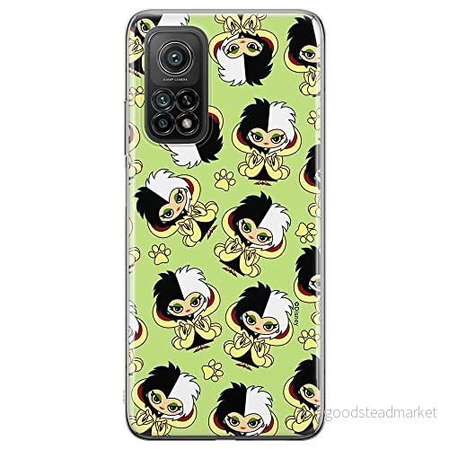 ERT GROUP mobiltelefonfodral för Huawei P20 LITE originalt och officiellt licensierat Disney mönster Cruella 007 Vit optimalt anpassad till formen på mobiltelefonen, fodral tillverkad av TPU plast 5905131494665