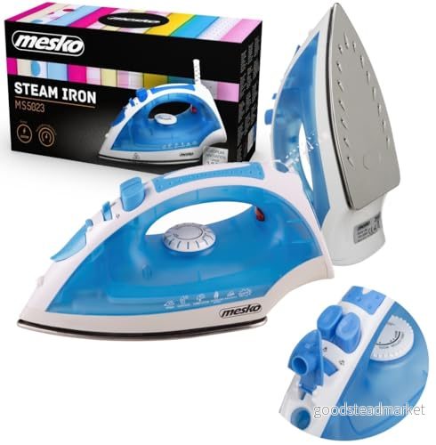 mesko MS 5023 järn stål sula 2200 W blå, flerfärgad 5908256834309