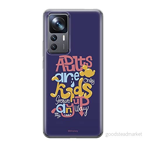 ERT GROUP mobiltelefonfodral för Xiaomi 12T/12T pro/K50 Ultra originalt och officiellt licensierat Disney mönster Mickey 022 anpassad till formen på mobiltelefonen, fodral tillverkad av TPU plast 5905511572020