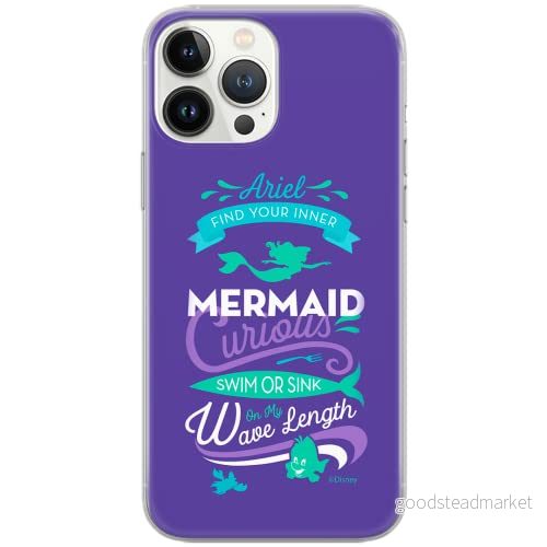 ERT GROUP mobiltelefonfodral för Xiaomi REDMI NOTE 9 PRO/ 9S originalt och officiellt licensierat Disney mönster Ariel 002 anpassad till formen på mobiltelefonen, fodral tillverkad av TPU plast 5903040320495