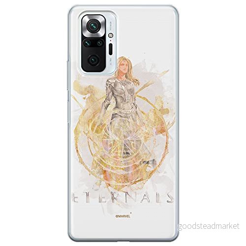 ERT GROUP mobiltelefonfodral för Xiaomi REDMI NOTE 10 PRO originalt och officiellt licensierat Marvel mönster Eternals 016 anpassad till formen på mobiltelefonen, fodral tillverkad av TPU plast 5904805136801