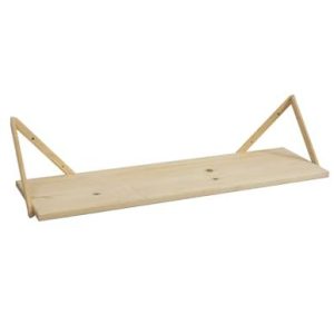 ASTIGARRAGA KIT LINE Vägghylla och 2 Triangel fästen, 21x92x26 cm, Massiza Tall Trä 8422341599265 ASTIGARRAGA KIT LINE Vägghylla och 2 Triangel fästen, 21x92x26 cm, Massiza Tall Trä 8422341599265