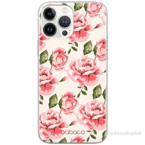 ERT GROUP mobiltelefonfodral för Samsung S20 PLUS / S11 originalt och officiellt licensierat Babaco mönster Flowers 013 Vit anpassad till formen på mobiltelefonen, fodral tillverkad av TPU plast 5903932608892