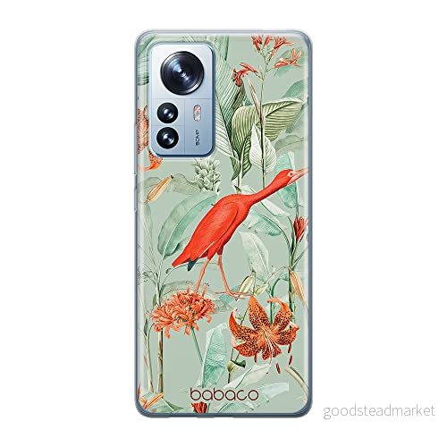 ERT GROUP mobiltelefonfodral för Xiaomi 12 PRO originalt och officiellt licensierat Babaco mönster Flowers 049 optimalt anpassad till formen på mobiltelefonen, fodral tillverkad av TPU plast 5905511529468