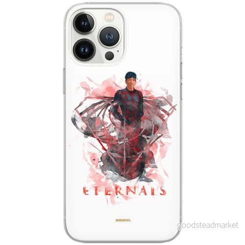 ERT GROUP mobiltelefonfodral för Apple Iphone 12 Mini originalt och officiellt licensierat Marvel mönster Eternals 009 Vit anpassad till formen på mobiltelefonen, fodral tillverkad av TPU plast 5904805118630