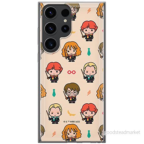 ERT GROUP mobiltelefonfodral för Samsung S23 ULTRA originalt och officiellt licensierat Harry Potter mönster 245 optimalt anpassad till formen på mobiltelefonen, fodral tillverkad av TPU plast 5905511473754