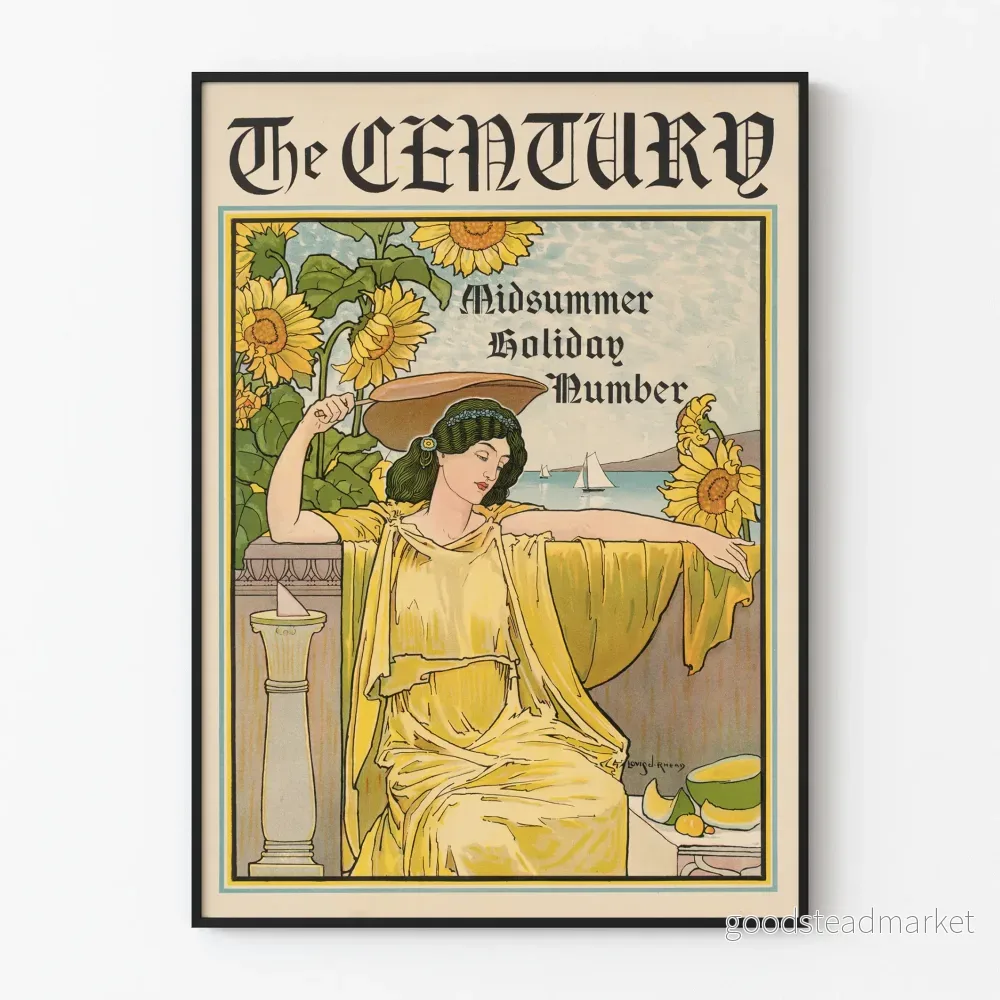 Vintageposter The Century Midsummer Holiday Number