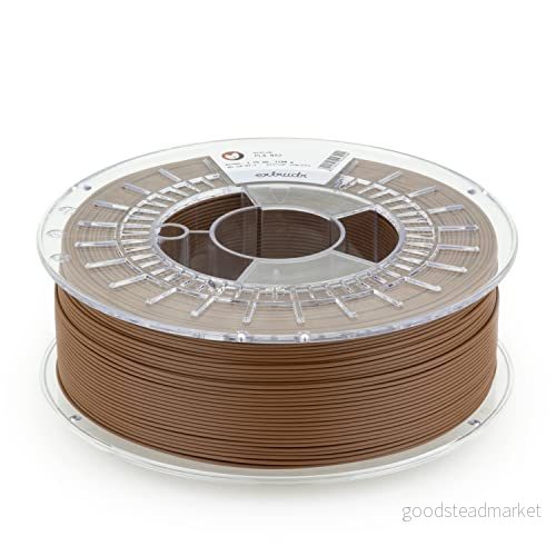 extrudr® PLA NX2 MATT ø1,75 mm (1 kg) "SCHOKO BRUN MATT" 3D skrivarfilament tillverkad i Österrike 9010241043224