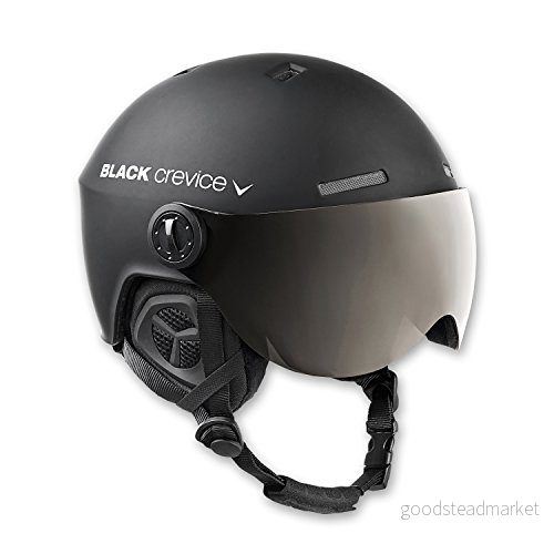 Black Crevice unisex vuxna skidhjälm Arlberg, svart matt, storlek 5457 cm (tillverkarstorlek: S/M) 9120062937173