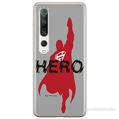 ERT GROUP mobiltelefonfodral för Xiaomi MI 10 / PRO originalt och officiellt licensierat DC mönster Superman 038 optimalt anpassad till formen på mobiltelefonen, fodral tillverkad av TPU plast 5905131574916