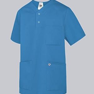 BP Med Tunics 1741 853 116 slip väska för henne och honom 1/2 ärmar diskret V ringad 50% polyester, Lyocell standardpassform storlek: 3XL färg: azurblå 4055301137234 BP Med Tunics 1741 853 116 slip väska för henne och honom 1/2 ärmar diskret V ringad 50% polyester, Lyocell standardpassform storlek: 3XL färg: azurblå 4055301137234
