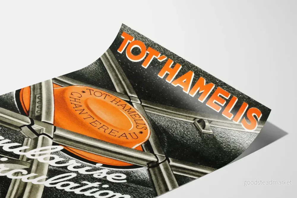 Vintageposter Tot'Hamelis trafikreglering - Bild 3