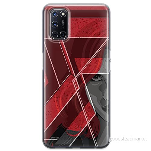 ERT GROUP mobiltelefonfodral för Oppo A92/ A72/ A52 originalt och officiellt licensierat Marvel mönster Black Widow 002 optimalt anpassad till formen på mobiltelefonen, fodral tillverkad av TPU plast 5903040209509