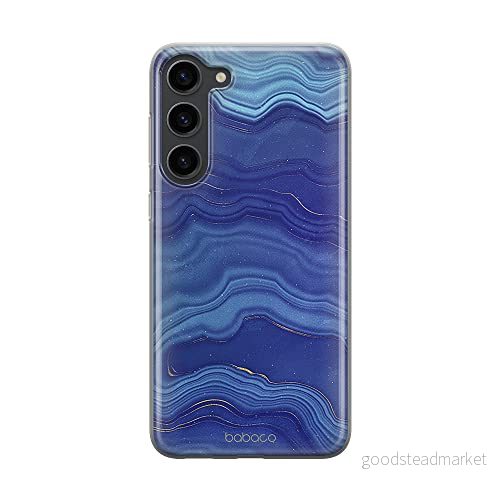 ERT GROUP mobiltelefonfodral för Samsung S23 originalt och officiellt licensierat Babaco mönster Marble 003 optimalt anpassad till formen på mobiltelefonen, fodral tillverkad av TPU plast 5905511422615