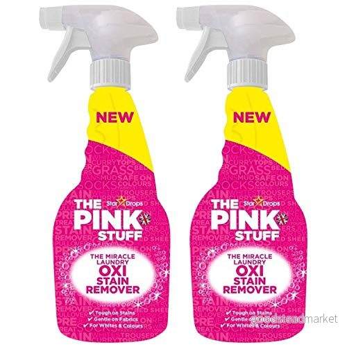 The Pink Stuff Miracle Laundry Oxi Stain Remover Spray 500 ml 5060033820186