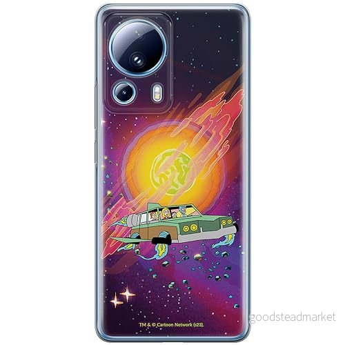 ERT GROUP mobiltelefonfodral för Xiaomi 13 LITE/CIVI 2 originalt och officiellt licensierat Rick and Morty mönster & 046, fodral tillverkad av TPU plast 5905795050542