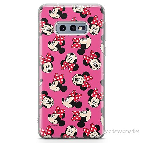 ERT GROUP mobiltelefonfodral för Samsung S10e originalt och officiellt licensierat Disney mönster Minnie 019 optimalt anpassad till formen på mobiltelefonen, fodral tillverkad av TPU plast 5903040641941