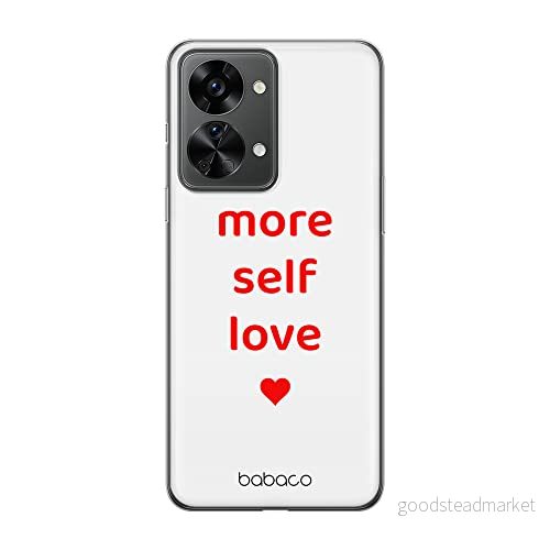ERT GROUP mobiltelefonfodral för Oneplus NORD 2T 5G originalt och officiellt licensierat Babaco mönster More self love 001 anpassad till formen på mobiltelefonen, fodral tillverkad av TPU plast 5905511272401