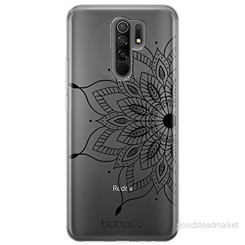 ERT GROUP mobiltelefonfodral för Xiaomi REDMI 9 originalt och officiellt licensierat Babaco mönster Mandalas 004 optimalt anpassad till formen på mobiltelefonen, gedeeltelijk transparant 5904805829390