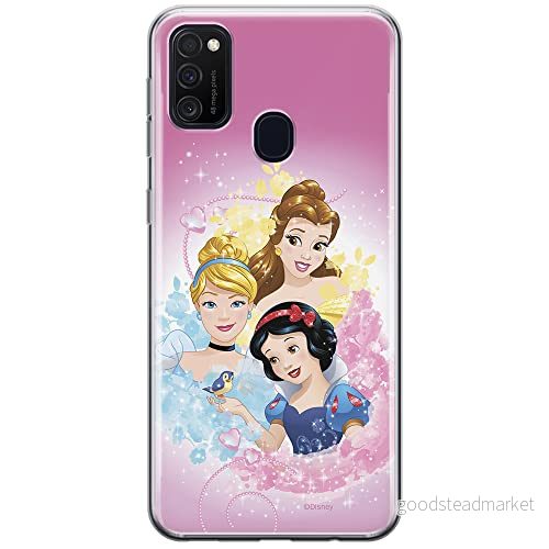 ERT GROUP mobiltelefonfodral för Samsung M21 originalt och officiellt licensierat Disney mönster Princess 005 optimalt anpassad till formen på mobiltelefonen, fodral tillverkad av TPU plast 5903537833514