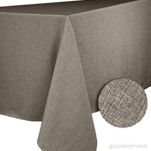 Calitex Brom bordsduk rund polyester taupe 180 3372360505561 Calitex Brom bordsduk rund polyester taupe 180 3372360505561