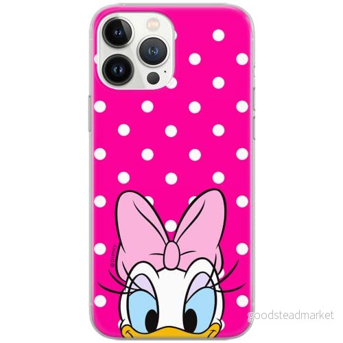 ERT GROUP mobiltelefonfodral för Huawei P30 originalt och officiellt licensierat Disney mönster Daisy 001 Vit optimalt anpassad till formen på mobiltelefonen, fodral tillverkad av TPU plast 5903040564097