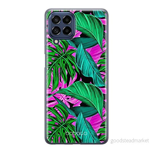 ERT GROUP mobiltelefonfodral för Samsung M53 5G originalt och officiellt licensierat Babaco mönster Plants 004 optimalt anpassad till formen på mobiltelefonen, fodral tillverkad av TPU plast 5905511382155