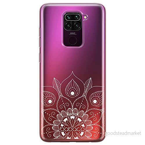 ERT GROUP mobiltelefonfodral för Xiaomi REDMI NOTE 9 originalt och officiellt licensierat Babaco mönster Mandalas 008 optimalt anpassad till formen på mobiltelefonen, gedeeltelijk transparant 5904805851889