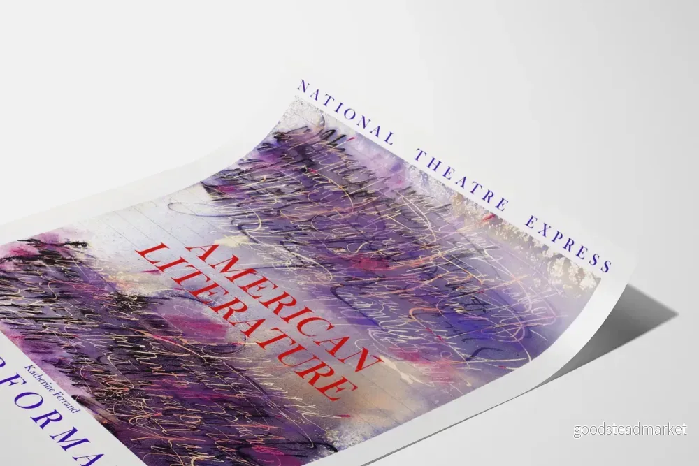 Dekorativ poster American Literature in Performance National Theatre Express - Bild 3