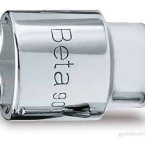 Beta 900K 4,5 uttag med 1/4″ kvinnlig fyrkantig enhet, sexkantig mun, krom 8014230560540 Beta 900K 4,5 uttag med 1/4″ kvinnlig fyrkantig enhet, sexkantig mun, krom 8014230560540