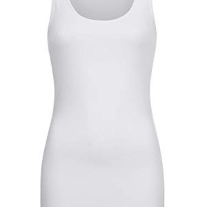 Vero Moda Dam Topp Vmmaxi My Soft Long Tank Top Noos – Vit (ljusvit) – XXL 5713020210209 Vero Moda Dam Topp Vmmaxi My Soft Long Tank Top Noos – Vit (ljusvit) – XXL 5713020210209