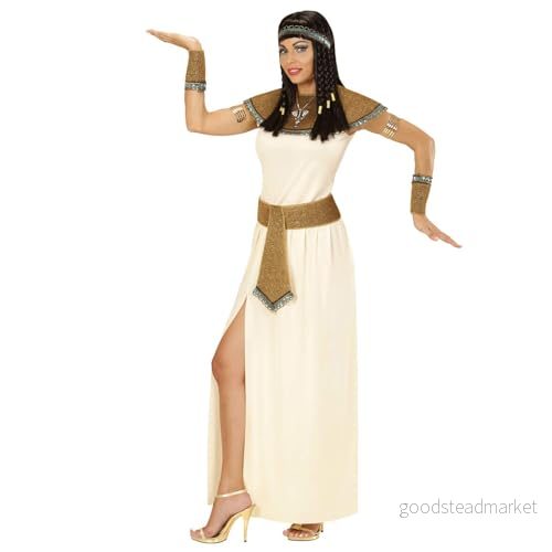 ”CLEOPATRA” (klänning, bälte, krage, manschetter, huvudstycke) (XL) 8003558677047 ”CLEOPATRA” (klänning, bälte, krage, manschetter, huvudstycke) (XL) 8003558677047