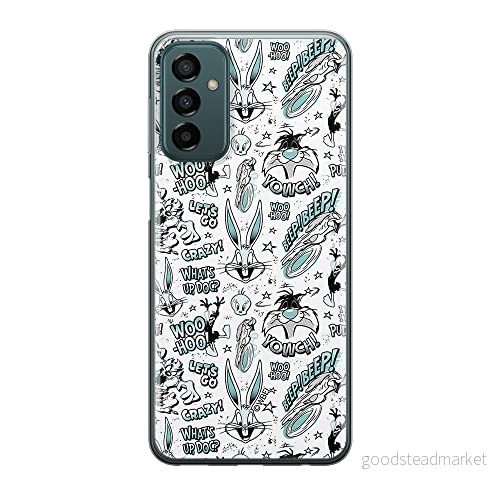 ERT GROUP mobiltelefonfodral för Samsung M13 4G/M23 5G/F23 originalt och officiellt licensierat Looney Tunes mönster 004 optimalt anpassad till formen på mobiltelefonen, fodral tillverkad av TPU plast 5905511363468