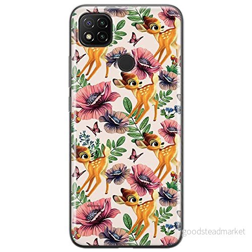 ERT GROUP mobiltelefonfodral för Xiaomi REDMI 9C originalt och officiellt licensierat Disney mönster Bambi 015 optimalt anpassad till formen på mobiltelefonen, fodral tillverkad av TPU plast 5904805373640