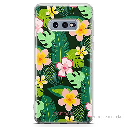 ERT GROUP mobiltelefonfodral för Samsung S10e originalt och officiellt licensierat Babaco mönster Flowers 019 optimalt anpassad till formen på mobiltelefonen, fodral tillverkad av TPU plast 5903932636390