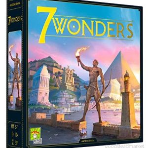 7 Wonders Brädspel – Grundspel, Svenska Danska Norska Finska, 3 Spelare, Ålder 10+ 5425016924143 7 Wonders Brädspel – Grundspel, Svenska Danska Norska Finska, 3 Spelare, Ålder 10+ 5425016924143