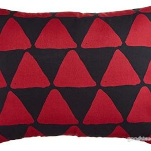 BonaMaison Dekorativt Kuddöverdrag – Röd Svart – 45 × 60 cm – Tillverkad i Turkiet 4546679701467 BonaMaison Dekorativt Kuddöverdrag – Röd Svart – 45 × 60 cm – Tillverkad i Turkiet 4546679701467