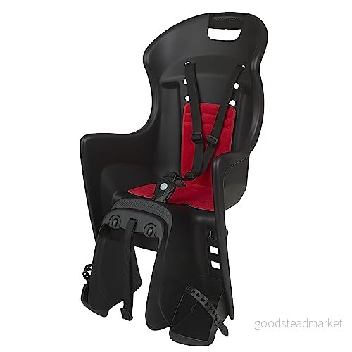 Dieffe Bakre Barncykelstol Bikey Cool Elm Svart Max 22 kg Pojke 5604415128912