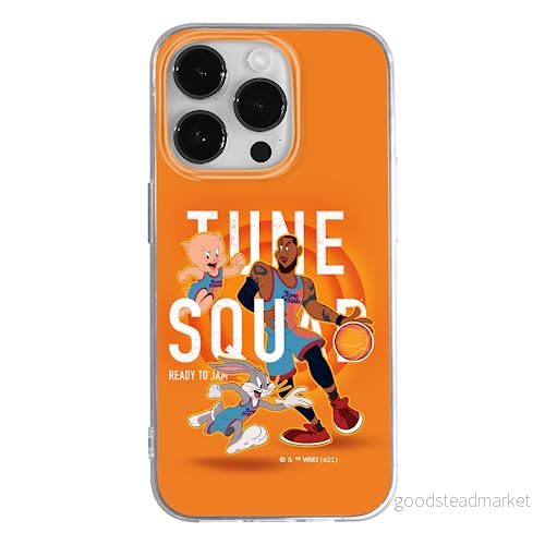ERT GROUP mobiltelefonfodral för Iphone 14 PRO originalt och officiellt licensierat Looney Tunes mönster Space Jam 004 anpassad till formen på mobiltelefonen, fodral tillverkad av TPU plast 5905511023317