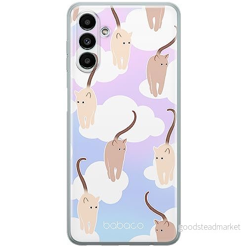 ERT GROUP mobiltelefonfodral för Samsung A13 5G/A04S originalt och officiellt licensierat Babaco mönster Cats 015 optimalt anpassad till formen på mobiltelefonen, fodral tillverkad av TPU plast 5905131073624