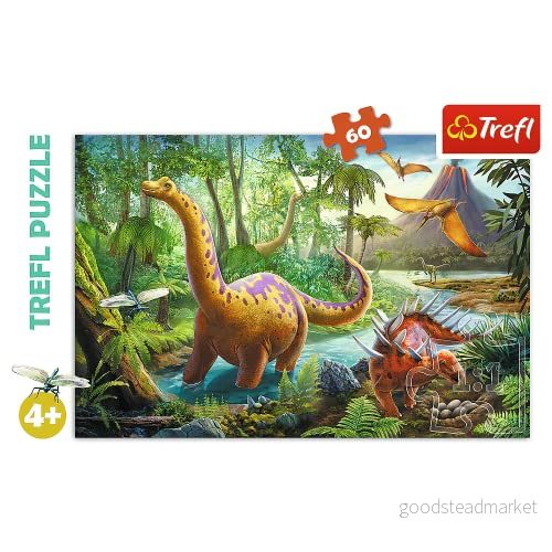Trefl Pussel Dinosaurie 60 Bitar 5900511173192