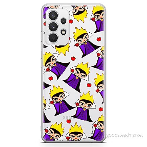 ERT GROUP mobiltelefonfodral för Samsung A32 4G LTE originalt och officiellt licensierat Disney mönster The Evil Queen 003 optimalt anpassad till formen på mobiltelefonen, gedeeltelijk transparant 5905131470782