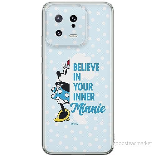 ERT GROUP mobiltelefonfodral för Xiaomi 13 originalt och officiellt licensierat Disney mönster Minnie 047 optimalt anpassad till formen på mobiltelefonen, fodral tillverkad av TPU plast 5905511896973