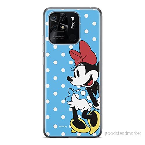 ERT GROUP mobiltelefonfodral för Xiaomi REDMI 10C originalt och officiellt licensierat Disney mönster Minnie 034 optimalt anpassad till formen på mobiltelefonen, fodral tillverkad av TPU plast 5905511535773