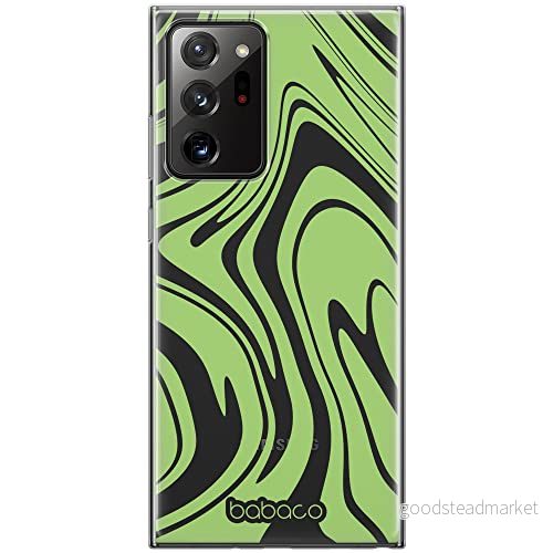 ERT GROUP mobiltelefonfodral för Samsung GALAXY NOTE 20 ULTRA originalt och officiellt licensierat Babaco mönster Doodle 001 anpassad till formen på mobiltelefonen, gedeeltelijk transparant 5904805757051