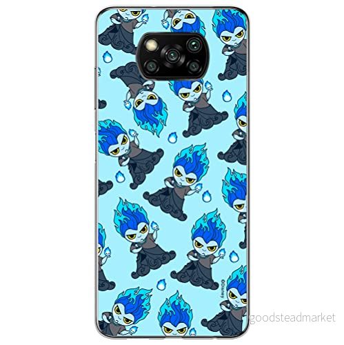 ERT GROUP mobiltelefonfodral för Xiaomi POCOPHONE X3 originalt och officiellt licensierat Disney mönster Hades 002 optimalt anpassad till formen på mobiltelefonen, fodral tillverkad av TPU plast 5905131422668